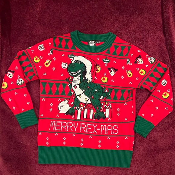 Disney Other - DISNEY•PIXAR•TOY STORY KID CHRISTMAS SWEATER 4T